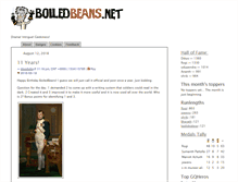 Tablet Screenshot of boiledbeans.net